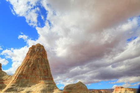 Arizona landscapes near Antelope canyonの写真素材