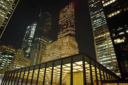 Skyline of Toronto financial districtの写真素材