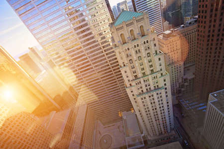 Skyline of Toronto financial district