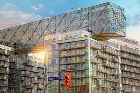 Toronto Condominium in a trendy districtの写真素材