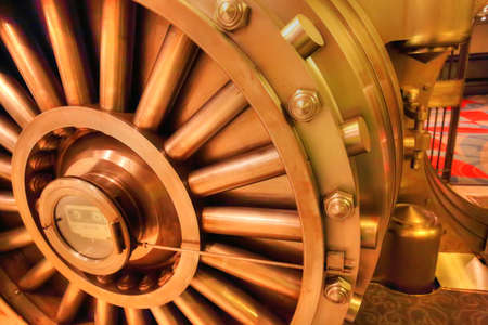 The Vault, a place for historic underground event venues and famous bank safe exhibit.のeditorial素材
