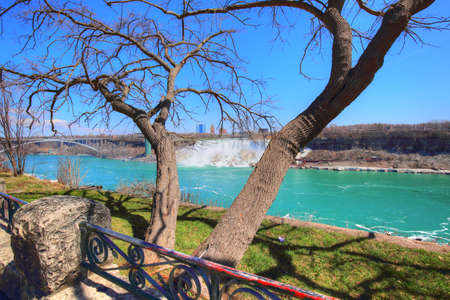 Majestic Niagara Waterfallの写真素材