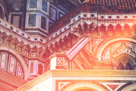 Landmark Duomo Cathedral in Florenceの写真素材