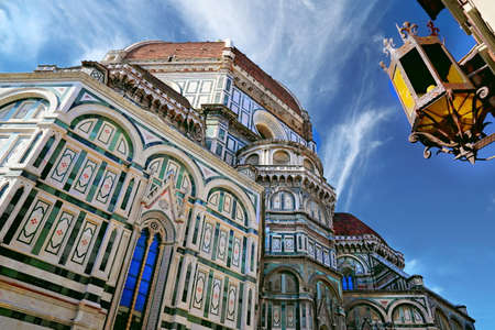 Landmark Duomo Cathedral in Florenceの写真素材