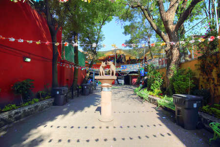 COYOACAN, MEXICO: Artisan Market (Mercado Artesanal)の写真素材