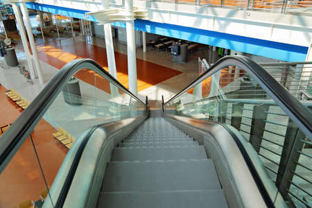Airport waiting areaのeditorial素材