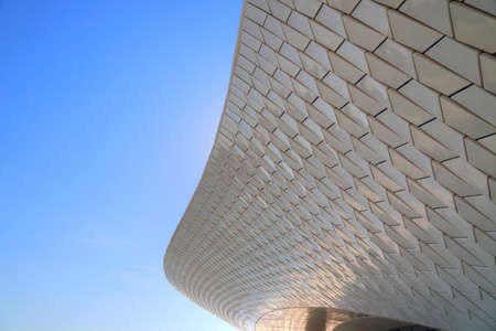 LISBON, PORTUGAL-OCTOBER 17, 2017: Famous MAAT Museum in Lisbonのeditorial素材