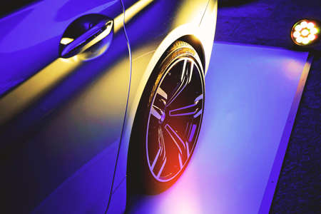 Luxury car show