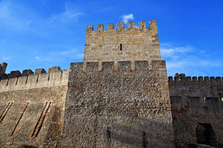 Lisbon, Saint George Castleのeditorial素材