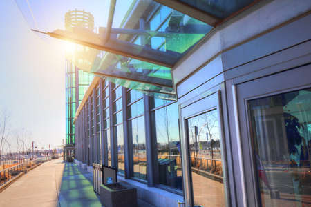 Toronto, Canadian National Exhibition Entranceのeditorial素材