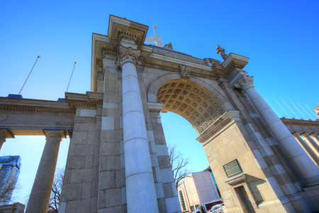Toronto, Canadian National Exhibition Entranceのeditorial素材