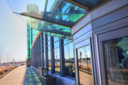 Toronto, Canadian National Exhibition Entranceのeditorial素材