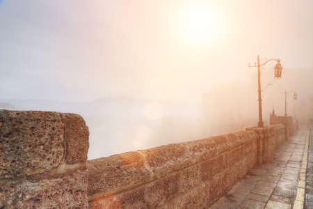 Ronda, Puente Nuevo Arch (Puente Nuevo Bridge)の写真素材