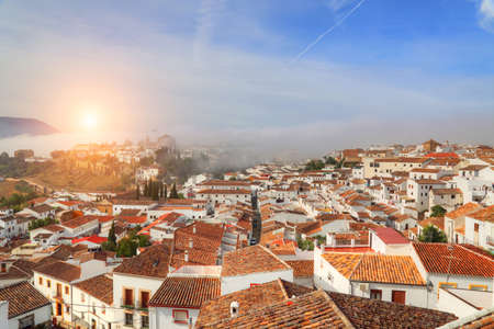 Ronda streets in historic city center