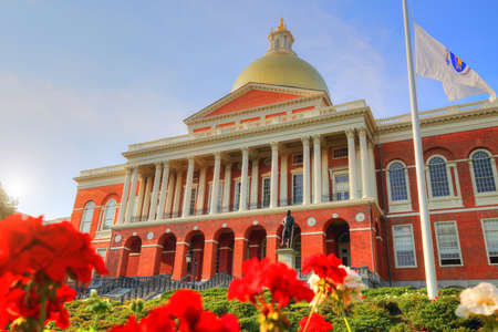 Massachusetts State Houseのeditorial素材
