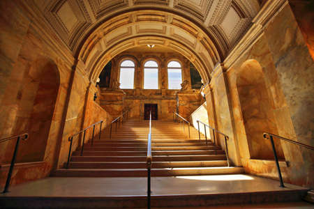 Boston public library interiorのeditorial素材