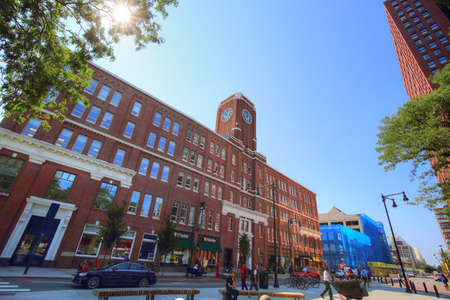 Kendall Square near MIT campusのeditorial素材