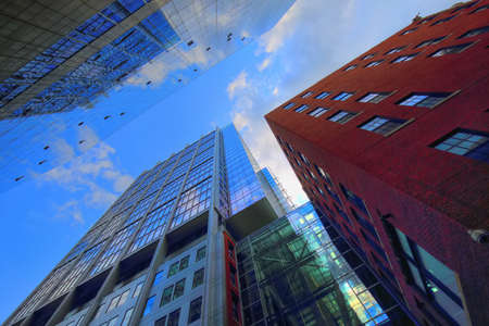 Boston downtown skylineの写真素材