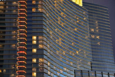 Ðodern Architecture and city streets of Las Vegasの写真素材