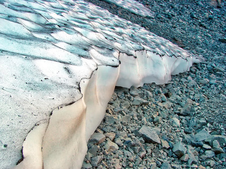 Scenic views and landscapes of El Frey Trek near Bariloche, Argentina