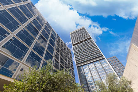 Mexico, Zapopan modern financial center and shopping mall.