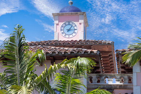Fort Lauderdale, Las Olas Boulevard, travel attraction with shops, restaurants and entertainment.の写真素材
