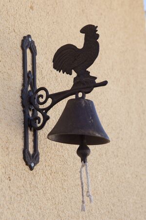 An iron chicken bellの写真素材