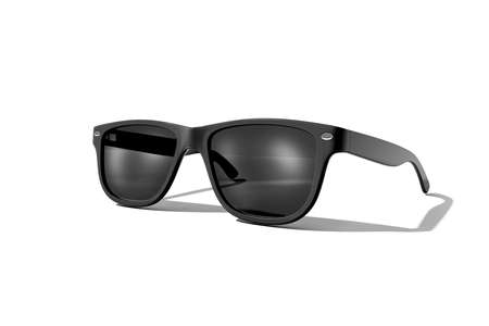 Sun glasses isolated over the white backgroundの写真素材