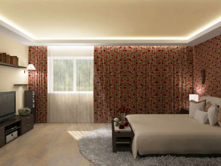 Interior design series: 3D interiorの写真素材