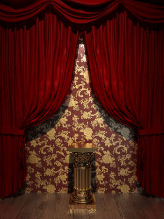 Interior design series: 3D interiorの写真素材