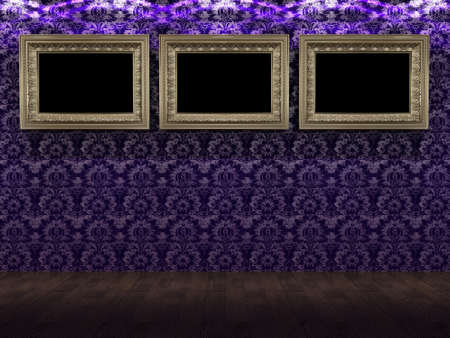 Interior design series: 3D interiorの写真素材