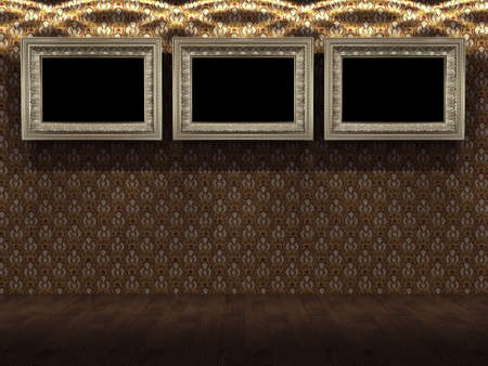 Interior design series: 3D interiorの写真素材