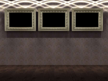 Interior design series: 3D interiorの写真素材