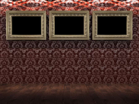 Interior design series: 3D interiorの写真素材