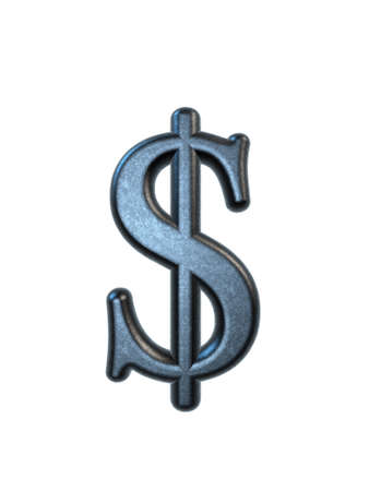 Alphabet letters, isolated on white 3d rederの写真素材