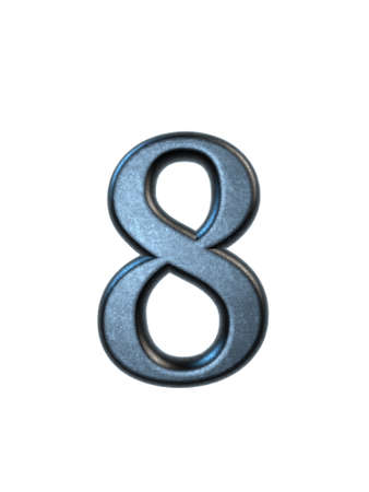 Alphabet letters, isolated on white 3d rederの写真素材