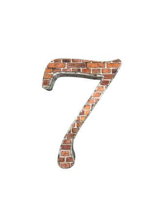 Alphabet letters, isolated on white 3d rederの写真素材