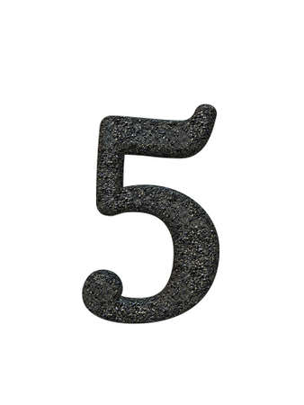 Alphabet letters, isolated on white 3d rederの写真素材