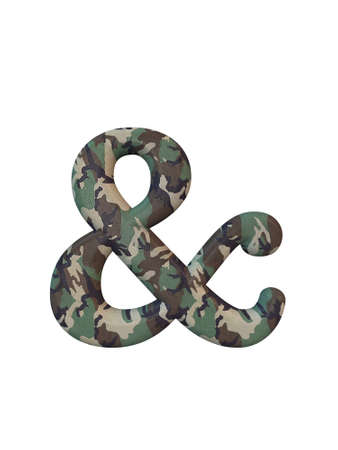 Alphabet letters, isolated on white 3d rederの写真素材