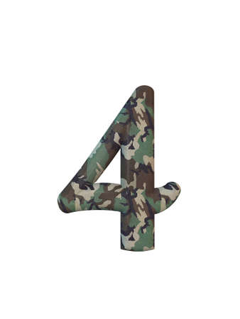 Alphabet letters, isolated on white 3d rederの写真素材