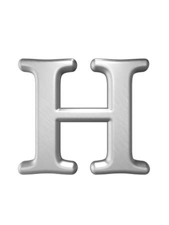 Alphabet letters, isolated on white 3d rederの写真素材