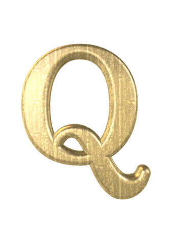 Alphabet letters, isolated on white 3d rederの写真素材