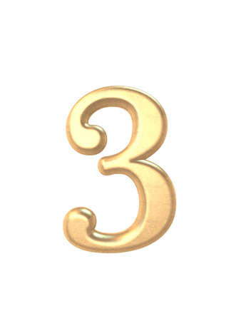 Alphabet letters, isolated on white 3d rederの写真素材