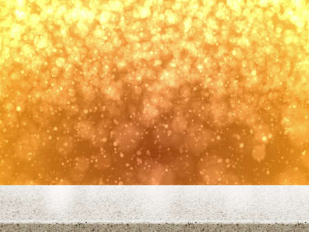 3D Rendering  Table Top And Blur Interior of Backgroundの写真素材