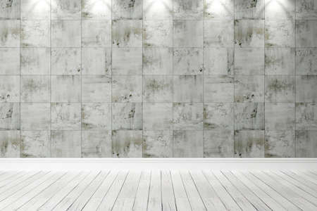 Empty interior in a modern style . 3D render