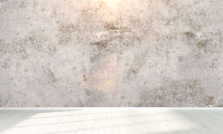 Empty interior in a modern style . 3D renderの写真素材