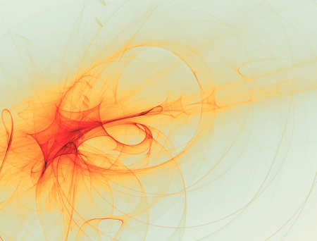 Abstract orange waves or veils background textureの写真素材