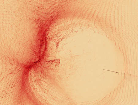Abstract red waves or veils background texture