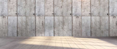 Bright interior in a modern style . 3D renderの写真素材