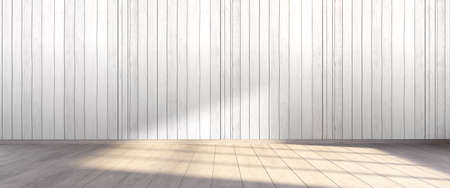 Bright interior in a modern style . 3D renderの写真素材